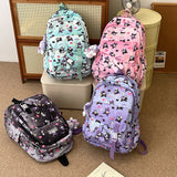 Japanese Cartoon Clow M Bag Ins Girl Heart Student Large Capacity Schoolbag Versatile Casual Soft Girl Backpack