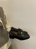 2025 Mori retro brown loafers spring, autumn and winter popular suede deep mouth flat heel single shoes versatile soft-soled ladyshoes