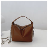 NAMCOVERSE 2025 Niche design casual women's bag 2025 new high-end chain oblique span bag Popular-style pillow bag