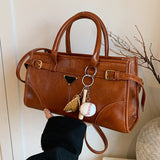 NAMCOVERSE 2025 Premium retro handbag bag women's popular new trendy fashion versatile tote bag temperament commuter messenger bag
