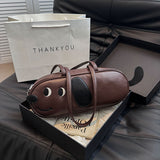 NAMCOVERSE 2025 Underarm work commuter bag women's large capacity popular new niche cartoon messenger bag women's versatile baguette bag