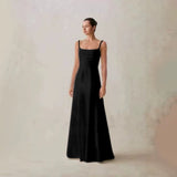 2025 Popular trade banquet evening dress suspender temperament thin chorus art examination adult ceremony long dress small dress spring