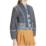 NAMCOVERSE 2025 Printed button double-sided jacket popular  New fashion women's autumn and winter warm cotton clothes