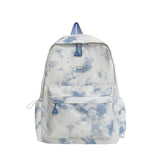 Schoolbag Female Korean Style College Student Mori Style Tie-Dyed Simple Backpack Large Capacity Japanese Style Middle School Students Backpack