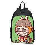 Printed Rabbit Labubu Schoolbag Elementary School Student Cartoon Cute Backpack 123 Grade Doll Boys and Girls