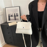 NAMCOVERSE 2025 2025 new simple retro women's bag fashionable versatile niche portable messenger Kelly temperament women's bag