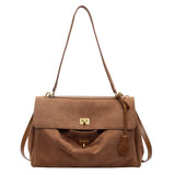 NAMCOVERSE 2025 Retro casual tote bag women's popular new suede trendy fashion versatile single shoulder underarm bag large capacity messenger bag
