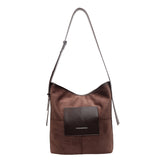 NAMCOVERSE 2025 This year's popular shoulder bag women's large-capacity popular new matte retro messenger bag casual versatile bucket bag