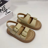 NAMCOVERSE  British Style Baby Sandals Baby Sandals  Summer New Children's Shoes Girls Men's Shoes Children's Beach