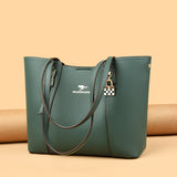 2025 Tote bag large bag autumn and winter fashion temperament women's bag large capacity high sense simple shoulder bag practical commuter bag
