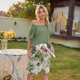 NAMCOVERSE Real new product  wish Modal cotton home bow round neck casual suit loungewear, spot