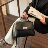 NAMCOVERSE 2025 2025 new simple retro women's bag fashionable versatile niche portable messenger Kelly temperament women's bag
