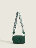 NAMCOVERSE 2025 Hot trade women's bag popular candy color fashion shoulder messenger bag versatile camera bag wide shoulder strap letter small square bag