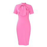2025 D389 Hot Trade Women's Clothing Cross-border Fashion Short Sleeve Strap Slim Pencil Skirt Professional Temperament Tongle African Dress