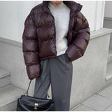 NAMCOVERSE 2025 popular new New  fashion personalized street zipper short cotton-padded jacket is hot on