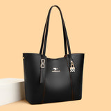 2025 Tote bag large bag autumn and winter fashion temperament women's bag large capacity high sense simple shoulder bag practical commuter bag
