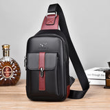 NAMCOVERSE  New Men's Chest Bag Men's Bag Crossbody Bag Men's Casual Bag Business Shoulder Bag Fashion Pannier Bag Small Backpack