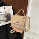 NAMCOVERSE 2025 2025 new simple retro women's bag fashionable versatile niche portable messenger Kelly temperament women's bag