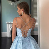 2025 Women's Homecoming Dress Short Prom Dress Lace Decal Suitable Teen Slender Strap Party Evening Dress