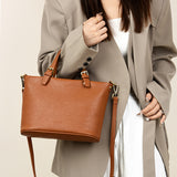 2025 Bag Autumn Women's popular Fashion Temperament Handbag Premium Sense Large Capacity Practical Messenger Bag Work Commuter Bag