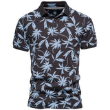 NAMCOVERSE 2025 summer new Popularan size printed top men's short-sleeved casual lapel trendy POLO shirt men's