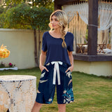 NAMCOVERSE Real new product  wish Modal cotton home bow round neck casual suit loungewear, spot