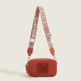 NAMCOVERSE 2025 Hot trade women's bag popular candy color fashion shoulder messenger bag versatile camera bag wide shoulder strap letter small square bag