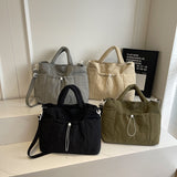 NAMCOVERSE 2025 Hot-selling new women's down handbag quilted travel messenger bag large capacity casual light diagonal span bag