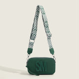 NAMCOVERSE 2025 Hot trade women's bag popular candy color fashion shoulder messenger bag versatile camera bag wide shoulder strap letter small square bag