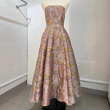 2025 In stock, Chen Yihan has the same  princess dress on the run, high-end bride engagement robe dress, fairy dress.