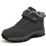 namcoverse Winter Women Boots With Fur Warm Snow Women Non-Slip Boots Men Work Casual Shoes Sneakers High Top Mom And Dad Jogging Shoes