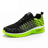 namcoverse  Unisex Breathable Air-Cushion Sneakers Flying Woven Lace-Up Outdoor Casual Running Shoes Zapatillas Hombre