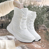 namcoverse Women Boots Winter White Snow Boot Short Style Upper Non-Slip Quality Plush Botas  Invierno Platform Shoes  Botas Mujer