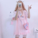 namcoverse Tiny Heart Bunny Fairycore Princessscore Dress