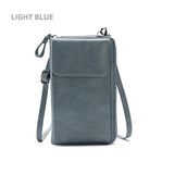 namcoverse - Fashion Ladies Small Crossbody Messenger Bags Women Shoulder Bag Phone Wallet Mini PU Leather Card Holder Female Purse