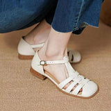 namcoverse Summer Women Sandals Round Head Flat Bottom Back Space Females Slippers Fashion Leisure High Quality Cozy Office Lady Shoe