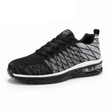namcoverse  Unisex Breathable Air-Cushion Sneakers Flying Woven Lace-Up Outdoor Casual Running Shoes Zapatillas Hombre
