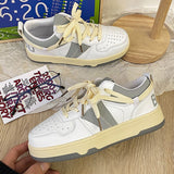 Black Friday namcoverse  Retro Vulcanized Sneakers Women Casual Shoes Breathable Light Flat Shoes Women Walking Sneakers Couple Shoes Large Size 36-44