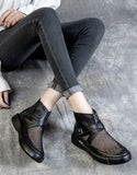 namcoverse Mesh Soft Soles Round Toe Ankle Boots