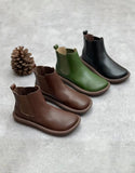 namcoverse Autumn Soft Leather Boots