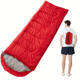 Waterproof All-Season Camping Sleeping Bag - Ultra-Comfortable & Durable, Ideal for Hiking, Camping, & Mountaineering - Lightweight, Four-Season Insulation, Perfect for Adventure-Ready Explorers