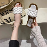 Summer New Flat Sandals Fashionable and Versatile Sandals Slippers for Women free shipping