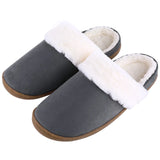 Bebealy Winter Warm Fluffy Women Slippers Indoor Soft Fuzzy House Slippers With Rubber Shoes Outdoor Antidkid Plush Women Shoes 240830