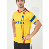 Romania Soccer Jersey European Cup Fans Version Jersey Football Shirt High quality Soccer Wear Soccer Uniform Men 240709