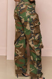 namcoverse Camouflage Modern Multi Pocket Jeans