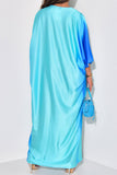 namcoverse Gradient Undeniable High Split Maxi Dress