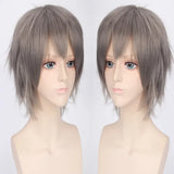 Teenage Reversed Short Hair Colorful Versatile Men's Wig