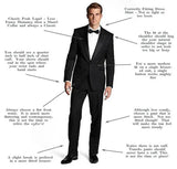 Sparkly Sequined Men Wedding Tuxedos 3 Pieces Pearls Beading Peaked Lapel Outfits Pants Sets Groom Wear