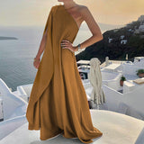 Namcoverse Sexy Elegant Wedding Party Loose Sleeveless Maxi Dress