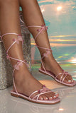 namcoverse 3D Butterfly Decor Girly Strappy Sandals